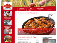 Tablet Screenshot of gastronomeprofessionnels.com